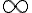 \infty