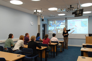 Lecture in Edinburgh SUPA room